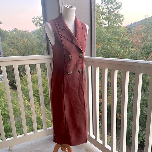 Anthropologie Jackets & Blazers - NWT 🎁 Anthropologie  Long MicroSuede Vest/Dress